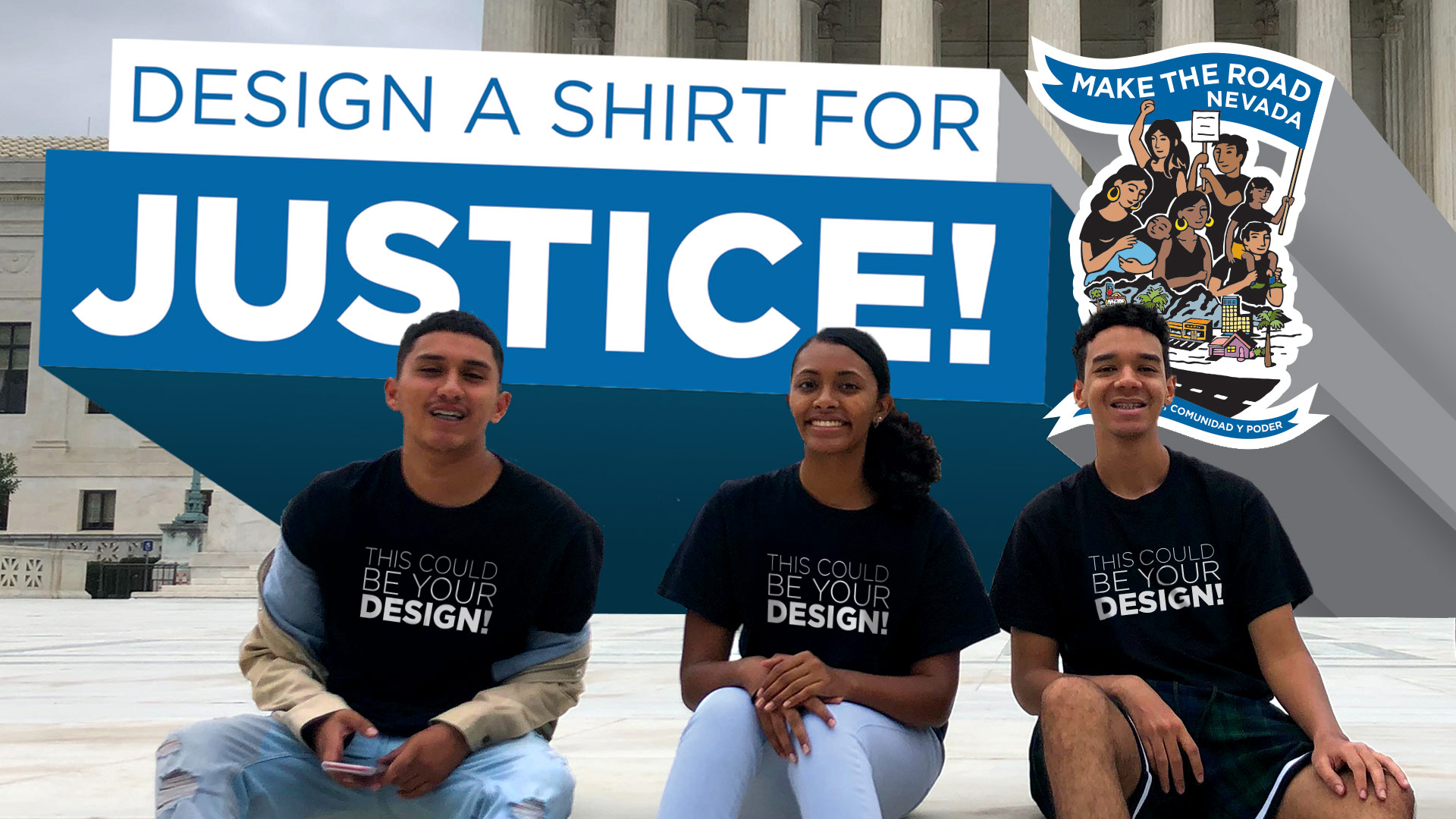 DESIGN A SHIRT FOR JUSTICE!